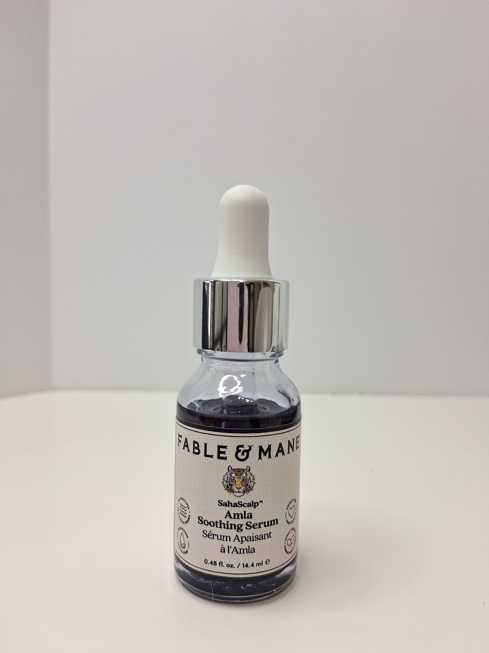 Fable & Mane Amla Soothing Serum - White Dropper Bottle